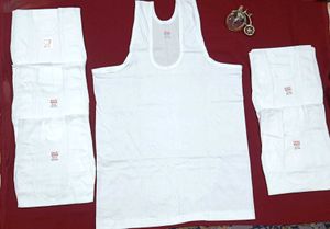 🇳🇿💫White Colour Inner Vest For Men&#39;s