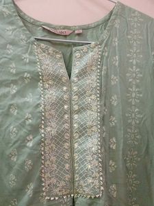 Elegant Sea Green Kurta