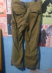 OLIVE GREEN CARGO PANT✨