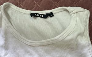 White Cherry Tank Top, Size - 34-35