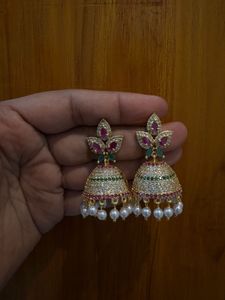 AD Stone Jhumka for Women’s And Girls