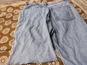 MANGO Wide Leg Jeans
