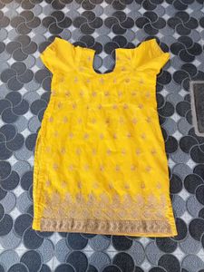 Yellow Salwar Suit