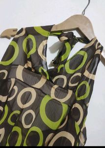 Multi Print 🟢🟤 Top For Girl Or Woman 30 Bust