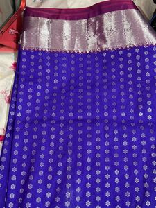 Royal Blue Kanchipuram Silk Saree