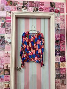Zara Floral Top