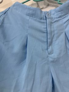 Light Blue Short Women