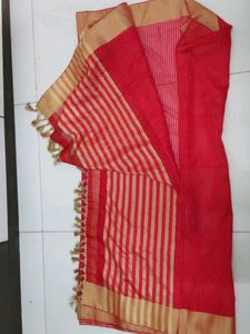 Sindoor Red Saree