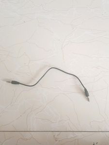 Auxiliary 20 cm Black AUX Cable
