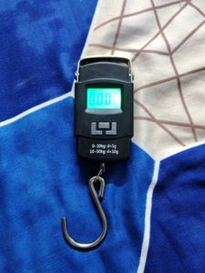 50Kgs Digital Luggage Weighing Scale - Black