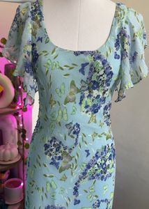 Butterfly Print Dress