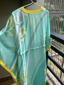 Floral Kaftan Dress