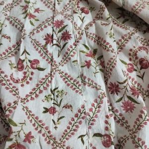 Floral Print Kurta