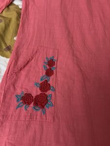 Cute Pink Floral Dress