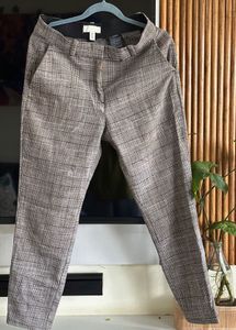 H&M Plaid Trousers