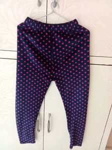 Polka Dot Woolen Trousers