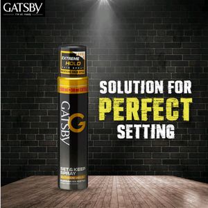 Gatsby Set &amp; Keep Hair Spray - Extreme Hold, 250ml