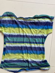 Blue Multi Top