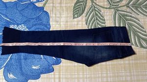 Dark Wash Jeans with Flare Bottom