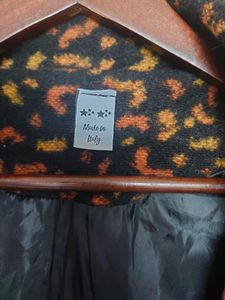 Patterned Coat (Size- L)