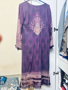 Pakistani Suit Set Purple