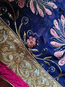 Festive Heavy Embroidery Saree