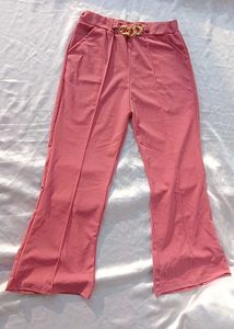 Bootcut Casual Trousers