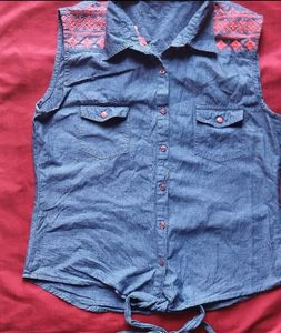 Denim Top For Women