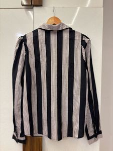 Striped Button-Down Shirt