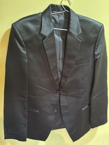 Black Wedding/ Party Blazer with cover