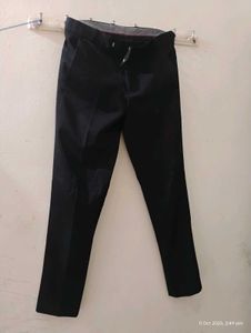 Armani Men’s Classic Black Slim-Fit Formal Trouser