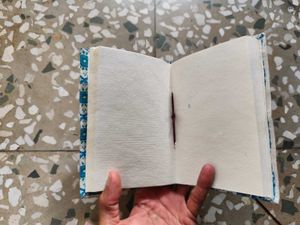 100 ℅ Cotton  Hand Made Paper Book