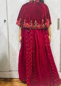 Elegant Velvet Cloak