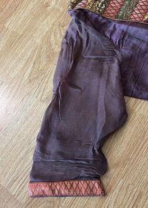 Elegant Purple Embroidered Kurta Churidar set