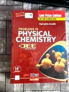 Problems In Physical Chemistry By Narendra Avsthi