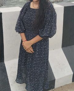 Floral Print Midi Dress