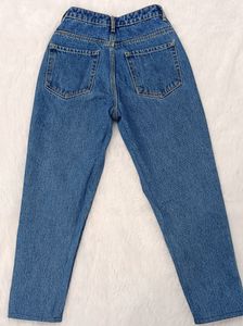 Ankle Length Zara Mom Jeans(Length=84 cm,34 inch)