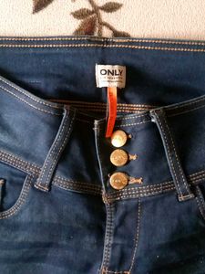 High Waisted Denim Jeans
