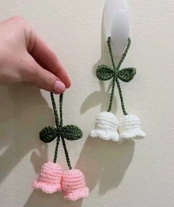 Crochet Bell shaped charm combo