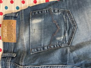 Rookies Blue wash Distressed jeans
