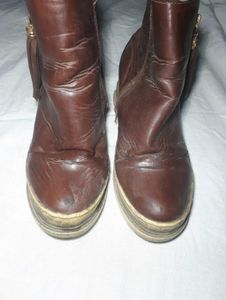 Brown Leather Boots