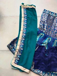 Peacock Colour Lahanga