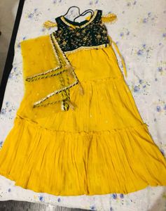 Women’s Lehenga Choli❤️(mehndi Haldi Edition)