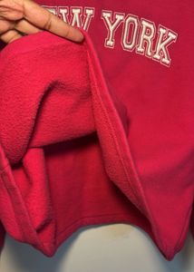 Pink New York Graphic Sweatshirt