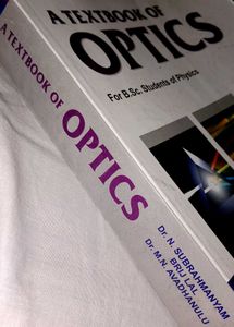 Optics Textbook - B.Sc. Physics Students