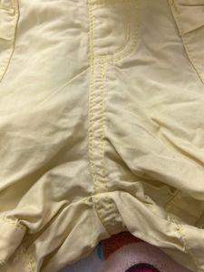 Yellow Shorts 6m -18m