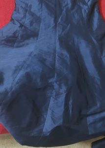 blue heavy Kurta with skirt and dupatta