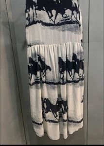 Horse Print Sleeveless Dress