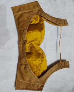 golden sweetheart blouse padded