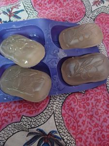 Homemade "RoseMint" Melt AND Pour  Soap Set